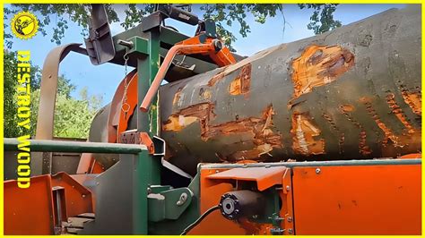 Amazing Homemade Firewood Processing Machine Super Fast Wood Cutting Machine On Another Level 🪓