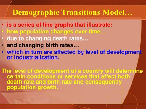 Demographic Transition Model Ppt Download