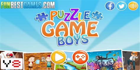 Puzzle Game Boys Y8 เล่นเกม Y8 ฟรี เกมออนไลน์เล่นฟรี เล่นเกมฟรี Y8