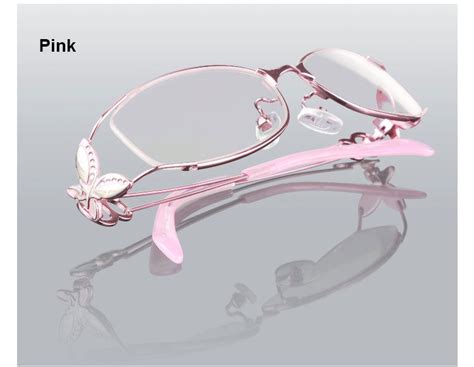 Women S Eyeglasses Butterfly Alloy Elegant Glasses Frame Vintage Optic Fuzweb