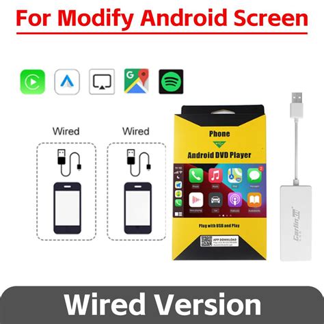 Carlinkit Wireless Carplay Dongle Android Auto Wired Carplay Smartlink