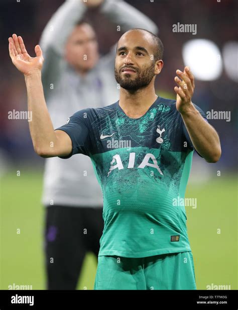 Tottenham Hotspur S Lucas Moura Celebrates Winning The Uefa Champions