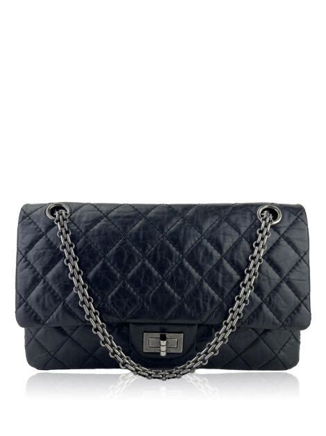 Bolsa Tiracolo Chanel Reissue Preta Original Cebm Etiqueta Nica