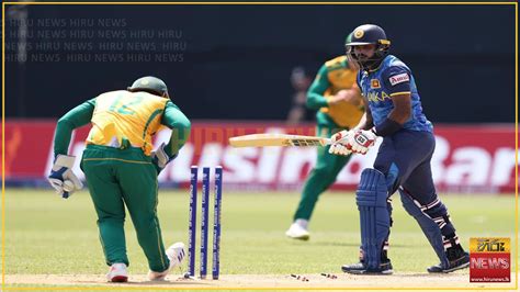 T20 World Cup Sri Lanka Lose To South Africa Did Sl Misread The Pitch Hiru News Srilanka