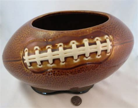 Vintage Mccoy Football Planter C S Etsy Great Father S Day