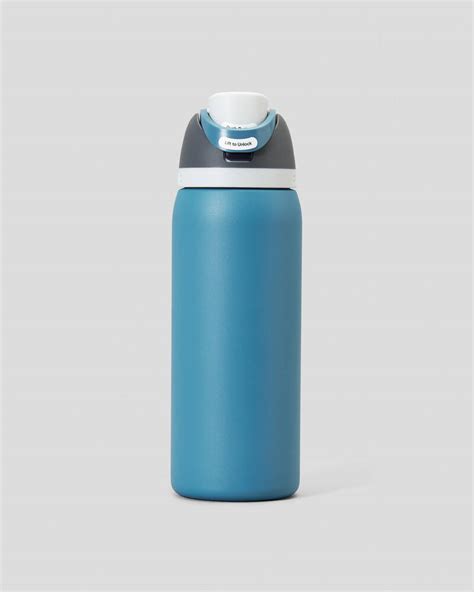 Owala 32oz FreeSip Stainless Steel Water Bottle In Grey/blue - FREE ...