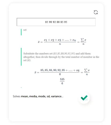 Standard Deviation Calculator | Free Math Problem Solver With Steps ...