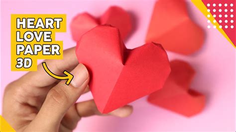 How To Make An Origami Love Heart All About Origami