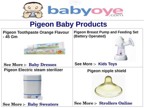 Pigeon baby products. | PPT | Free Download