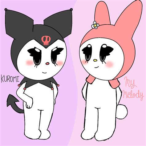 kuromi   melody   style  isabellajazmindc  deviantart