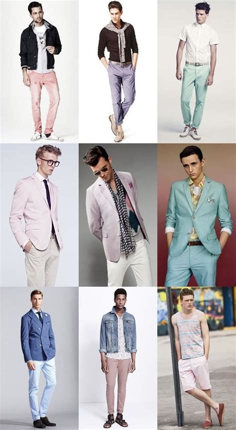 Pastel Color Outfit For Male Thad Lombardo