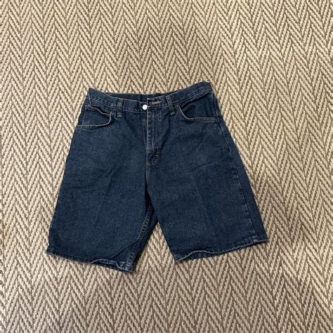 Wrangler Jorts Size Inch Inseam Plead Will Depop