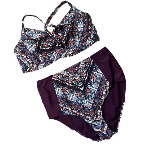 Athleta Swim Athleta Wild Bloom Marrakesh Twister Bikini Poshmark