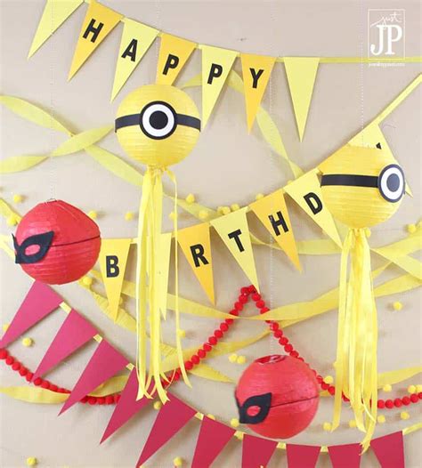 Minions Party Ideas Reveal