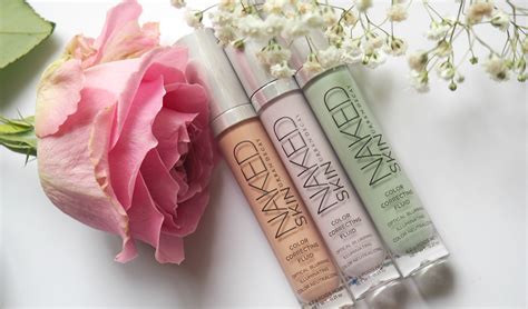 Urban Decay Naked Skin Colour Correcting Fluid Review Swatches