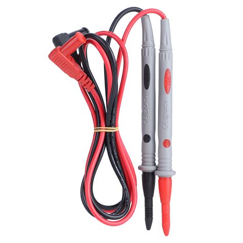 1000v 10a Hard Point Test Leads Set Universal Positive Negative Digital Multimeter Meter Probes