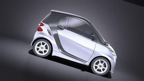 Smart 42 fortwo 2014 VRAY 3D model | CGTrader