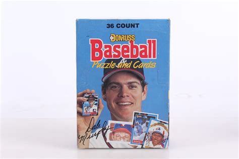 Lot Donruss Baseball Puzzle And Cards