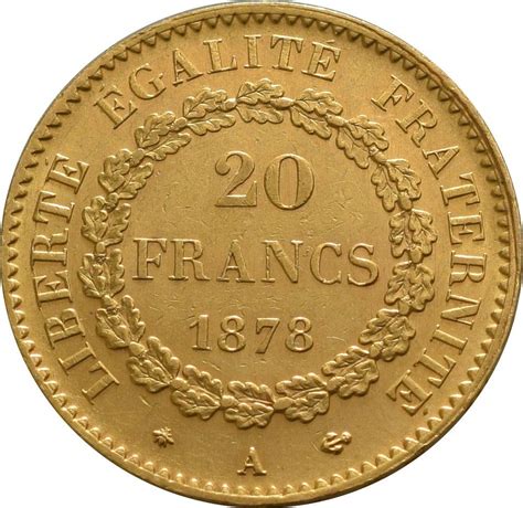 Moneda Oro Francos Francia Joyer A Goldstein