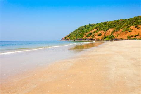 Beach in Goa, India stock photo. Image of ocean, baga - 89569698