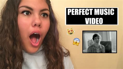 PERFECT MUSIC VIDEO REACTION - YouTube