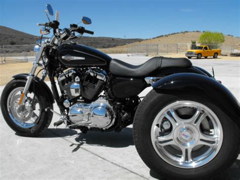 Harley Davidson Sportster Xl C Custom With New Champion Trike