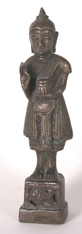 0505 Bronze Buddhafigur Auktionshaus Sieglin