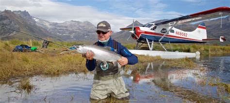 Salmon Fishing Lodge In Alaska Rainbow King The Best Salmon Fishing