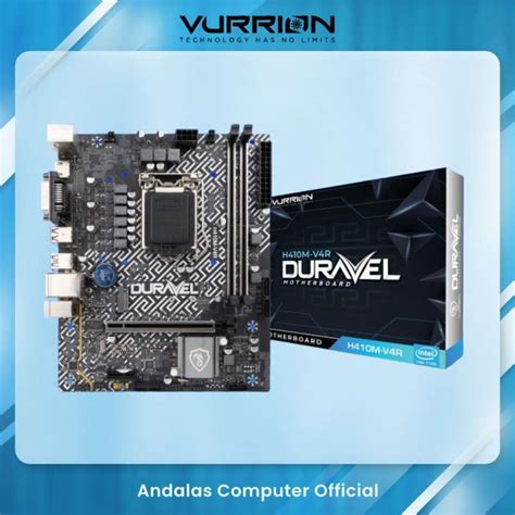 Jual Motherboard Vurrion H410m V4r Ddr4 Nvme Lga1200 Intel Gen 10 Ddr4