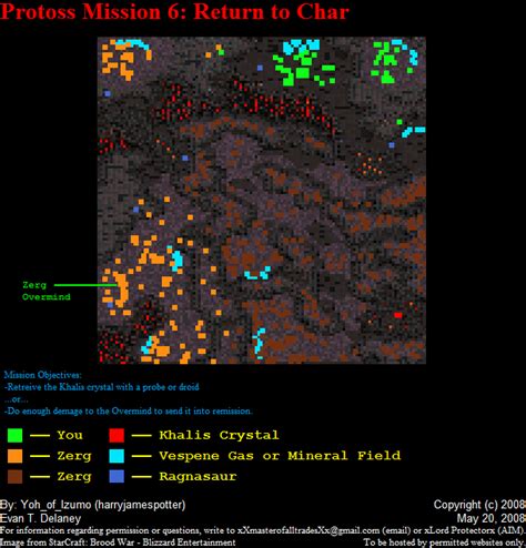 Starcraft: Brood War Protoss Mission 6: Return to Char (PNG) v1.00 - Neoseeker Walkthroughs