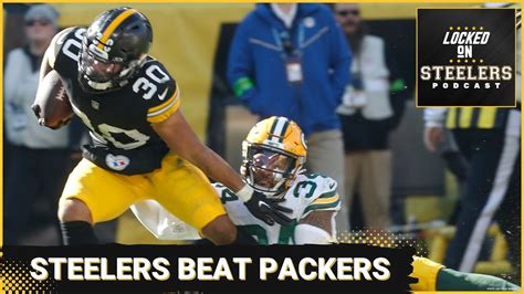 Pittsburgh Steelers Beat Green Bay Packers In 23 19 Win Najee Harris