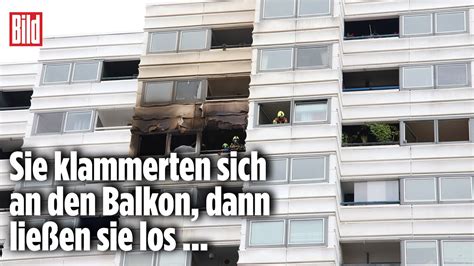 Brand In Berlin Zwei Menschen Springen Aus Hochhaus In Den Tod Youtube