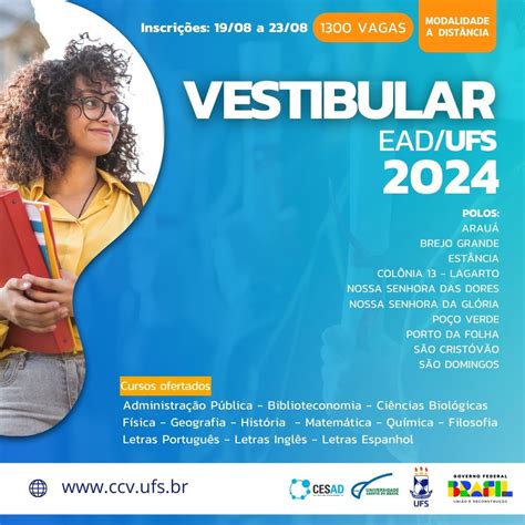 Portal De Cursos E Eventos Ufs - Portal UFS - UFS oferece 1300 vagas para cursos EaD