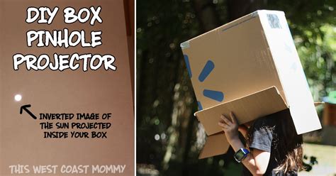 How To Make A Diy Box Pinhole Projector To Watch The Eclipse This