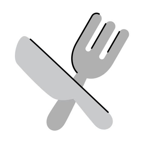 Fork and knife Generic color lineal-color icon