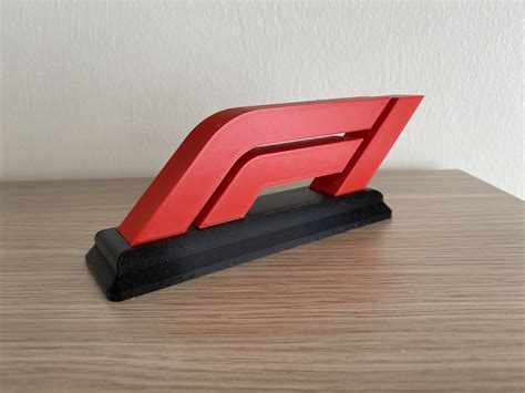 Decorative F1 Logo, Formula 1 by BTR3D | Download free STL model ...