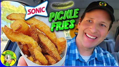 Sonic® 🚗🔊 PICKLE FRIES Review 🥒🍟 | Peep THIS Out! 🕵️‍♂️