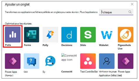 Obtenir De Laide Sur Lapplication Sondages Pour Microsoft Teams