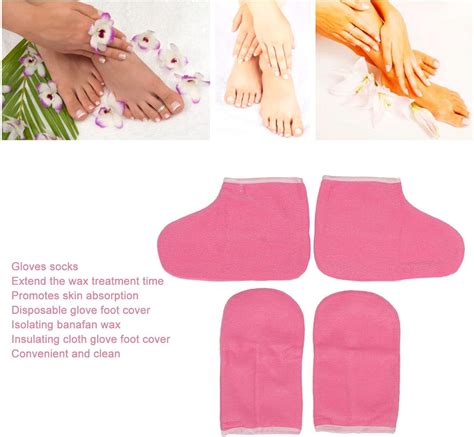 Wax Hand Foot Set Spa Care Gloves Socks Set Paraffin Bat Kit Paraffin