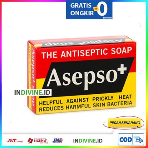 Jual Sabun Asepso Antiseptik Antiseptic Soap Gr Batang Original Sabun