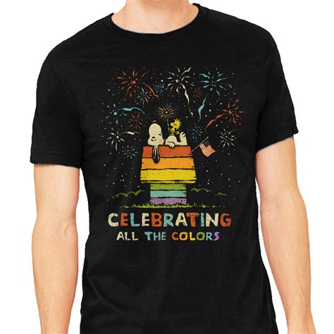 Celebrating All The Colors Mens Heavyweight Tee Kg07 By Teefury