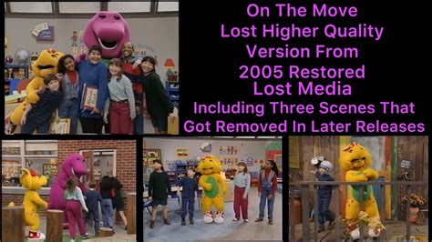 Lost Media Barney And Friends On The Move Lost Higher Quality Version