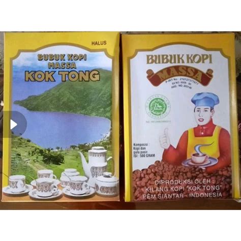 Jual Kopi Kok Tong Kopi Bubuk Kopi Siantar G Shopee Indonesia