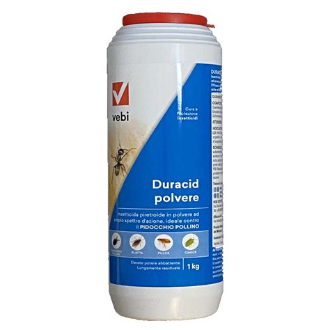 Duracid Polvere Vebi Insetticida Kg Spitelli Agristore