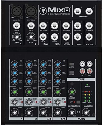 Mackie Profx V Series Channel Analog Mixer For Studio Quality