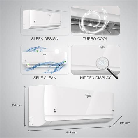 Whirlpool Supremecool In Convertible Ton Star Inverter Split