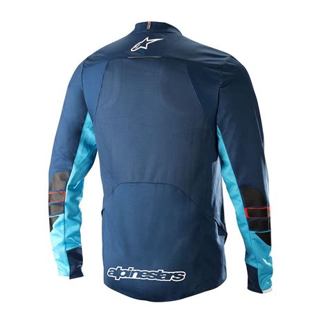 ALPINESTARS Alpinestars DROP PRO LS Maillot Homme Poseidon Blue Atoll