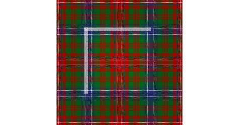 Wilson Tartan Print Fabric | Zazzle