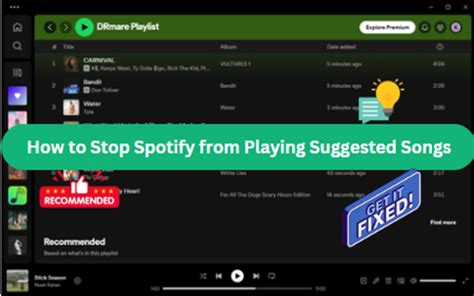 How To Stop Spotify From Playing Suggested Songs