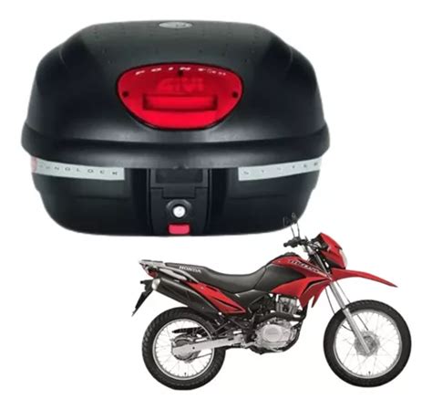 Bau Bauleto Givi Litros Refletor Vermelho Frete Gr Tis